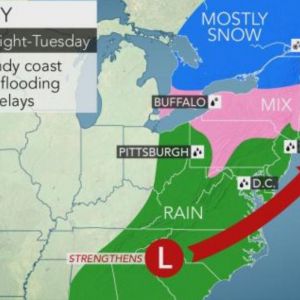 NWS Issues Winter Storm Watch for NH Through Tuesday