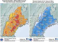 NWS Issues Storm Update: Up To 12-18 Inches Of Snow Expected