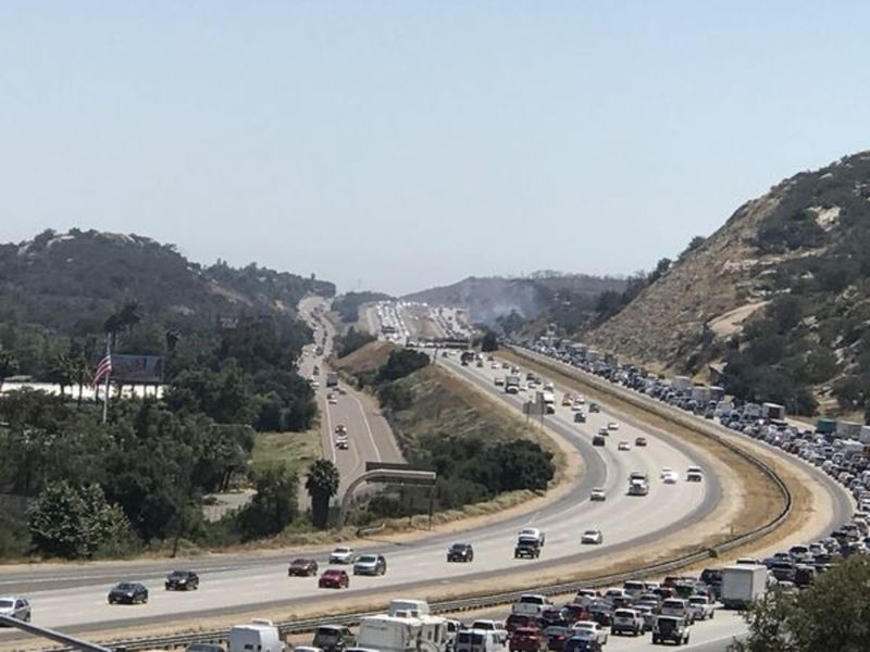 I 15 Nightmare In North Sango County Southbound Traffic Slowed Due To Fire Patch I 15 Nightmare In North Sango County Southbound Traffic Slowed Due To Fire Patch