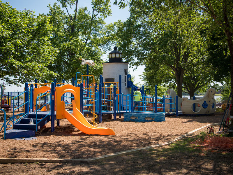 Lighthouse Installed At Havre de Grace Playground Havre de Grace, MD