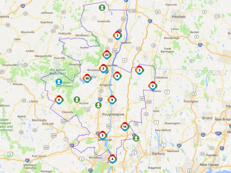 UPDATE Most Power Outages Reported in Ulster Mid Hudson Valley, NY Patch