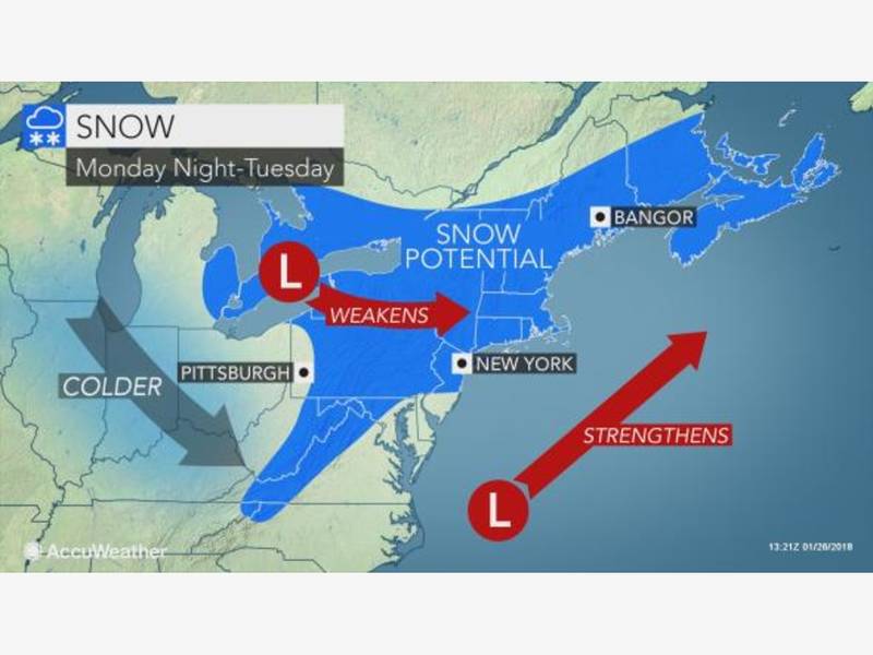 Rain Then Snow In The Forecast White Plains' Weather White Plains