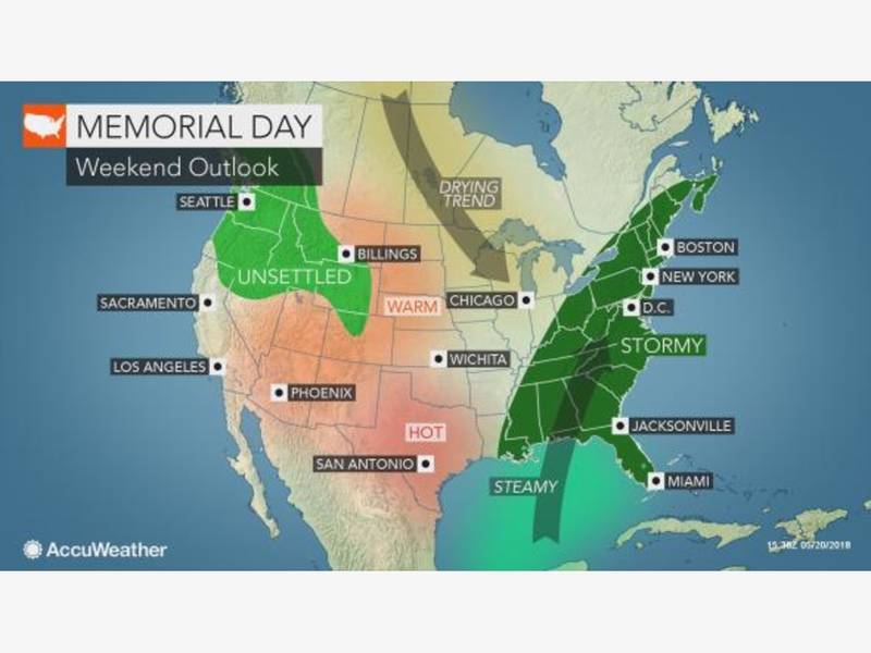 Lead Up To Memorial Day Port Chesters Work Week Weather Lead Up To Memorial Day Port Chesters Work Week Weather