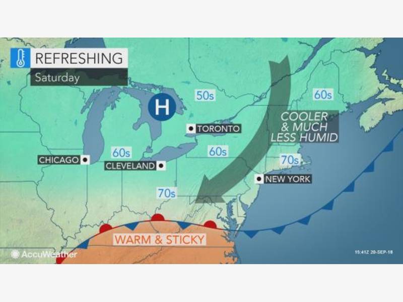 Poughkeepsie's Weather For First Weekend Of Fall 2018 Mid Hudson