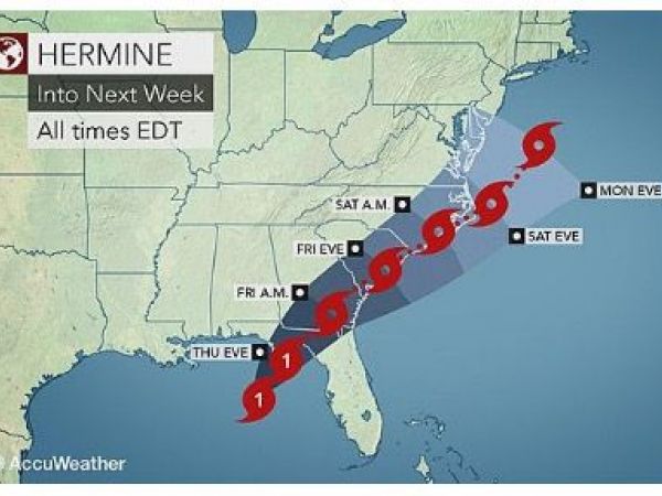 Tropical Storm Hermine On Track To 'Blast' New Jersey 