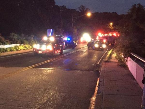 SUV Launches Into Magothy River, Driver Not Hurt 