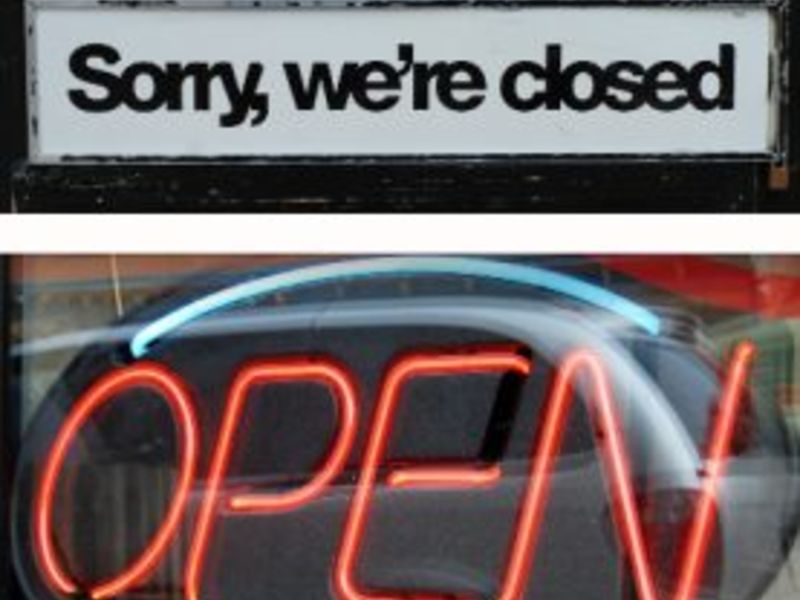 closed on july 4th sign