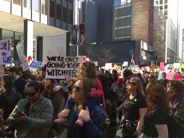 Watch It Again: Chicago Women's March Draws 250K