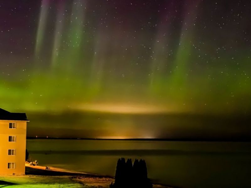 Where Can You See Northern Lights Over Michigan Wednesday? Grosse