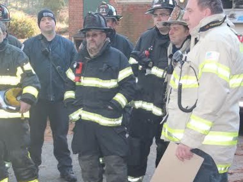PHOTO GALLERY Wayland Fire Hosts MultiTown Fire Training Wayland