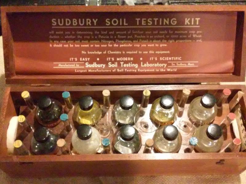 Guy's Selling A Vintage Soil Testing Kit From Sudbury Company Sudbury