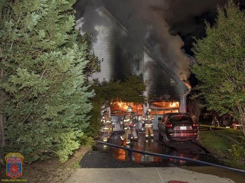 Firefighters Put Out House Fire in Loudoun County PHOTOS Ashburn, VA Patch