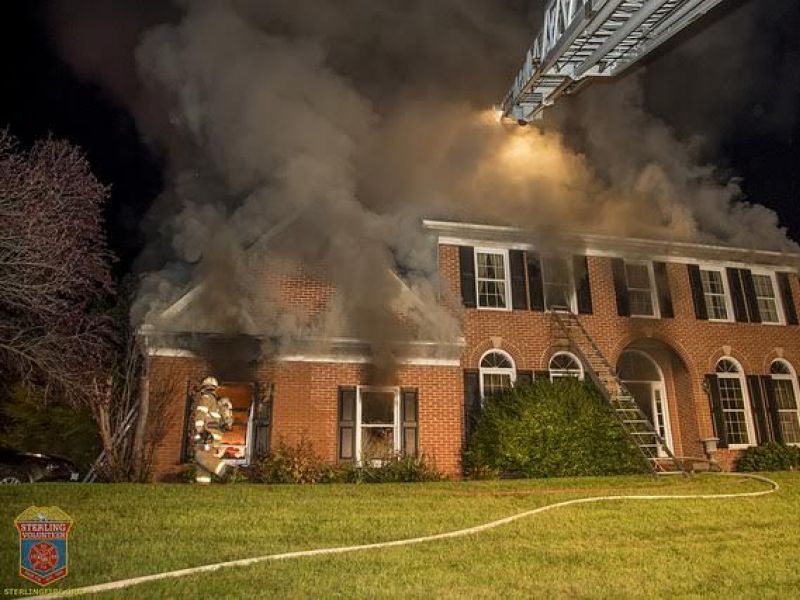 Firefighters Put Out House Fire in Loudoun County PHOTOS Ashburn, VA Patch